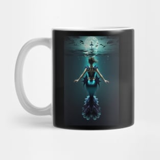 Vampire mermaid Mug